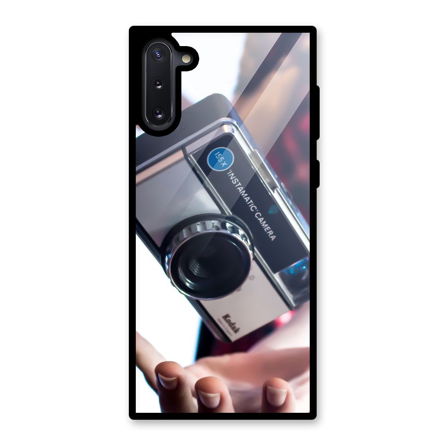 Floating Camera Glass Back Case for Galaxy Note 10