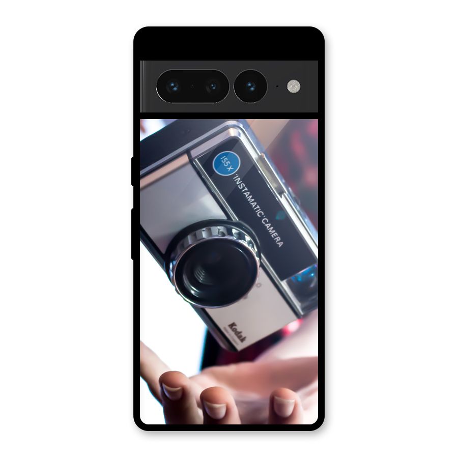 Floating Camera Glass Back Case for Google Pixel 7 Pro