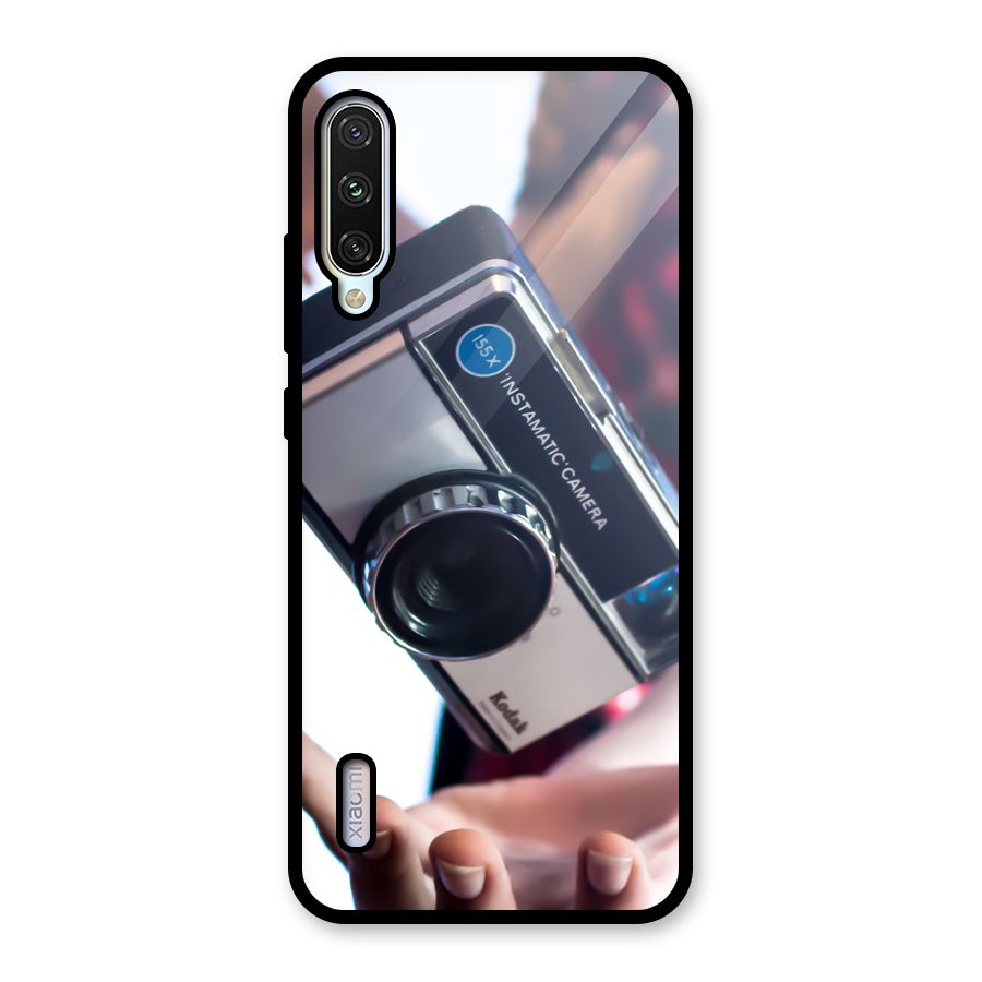 Floating Camera Glass Back Case for Mi A3