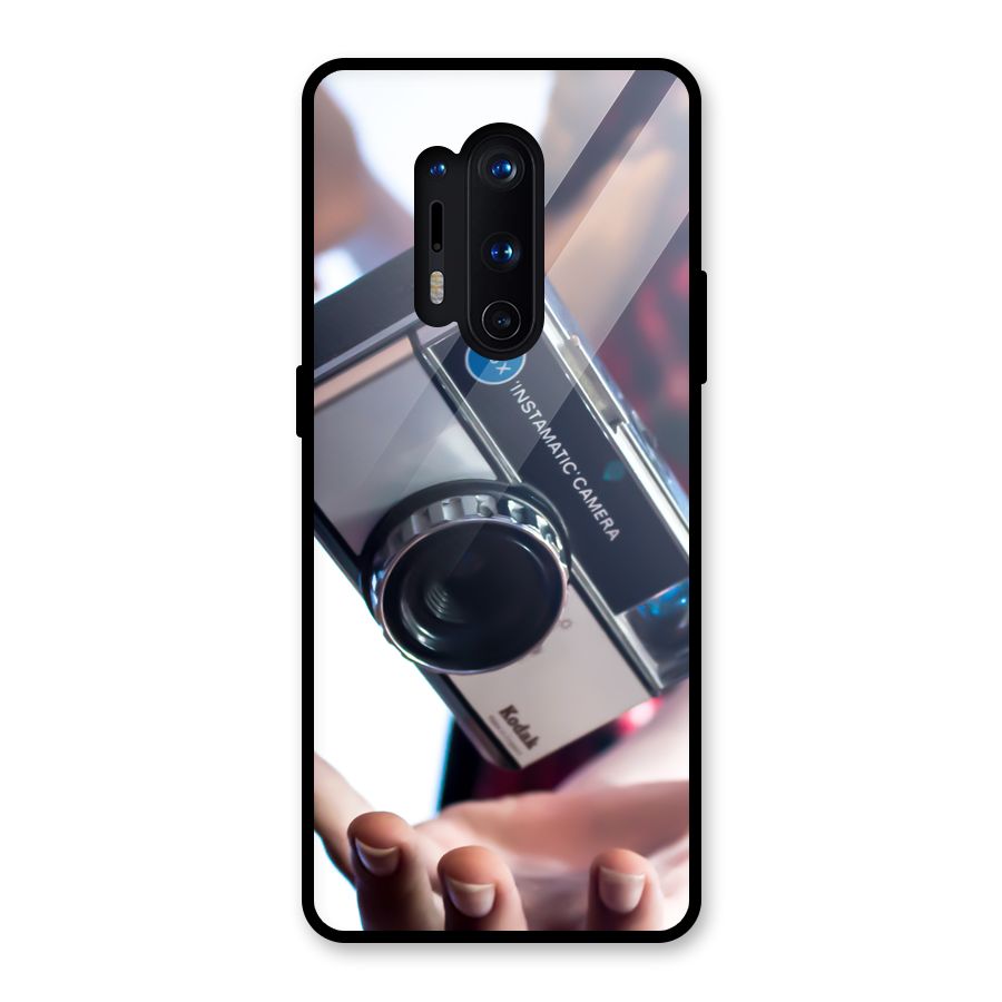 Floating Camera Glass Back Case for OnePlus 8 Pro