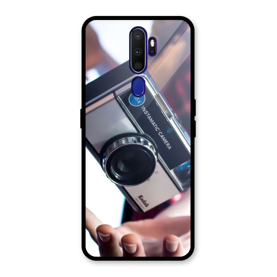 Floating Camera Glass Back Case for Oppo A9 (2020)