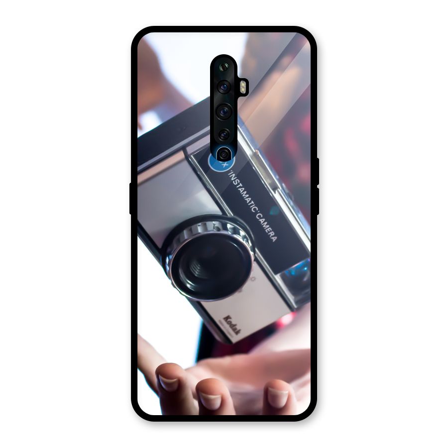 Floating Camera Glass Back Case for Oppo Reno2 Z
