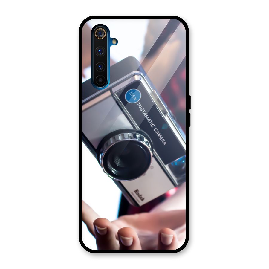 Floating Camera Glass Back Case for Realme 6 Pro