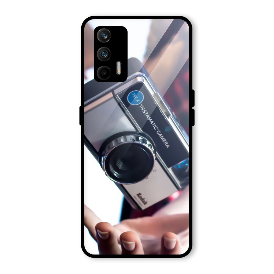 Floating Camera Glass Back Case for Realme GT 5G