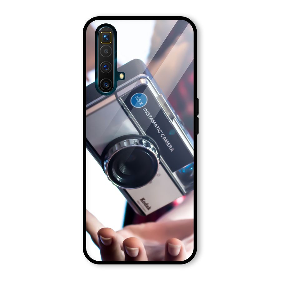 Floating Camera Glass Back Case for Realme X3 SuperZoom