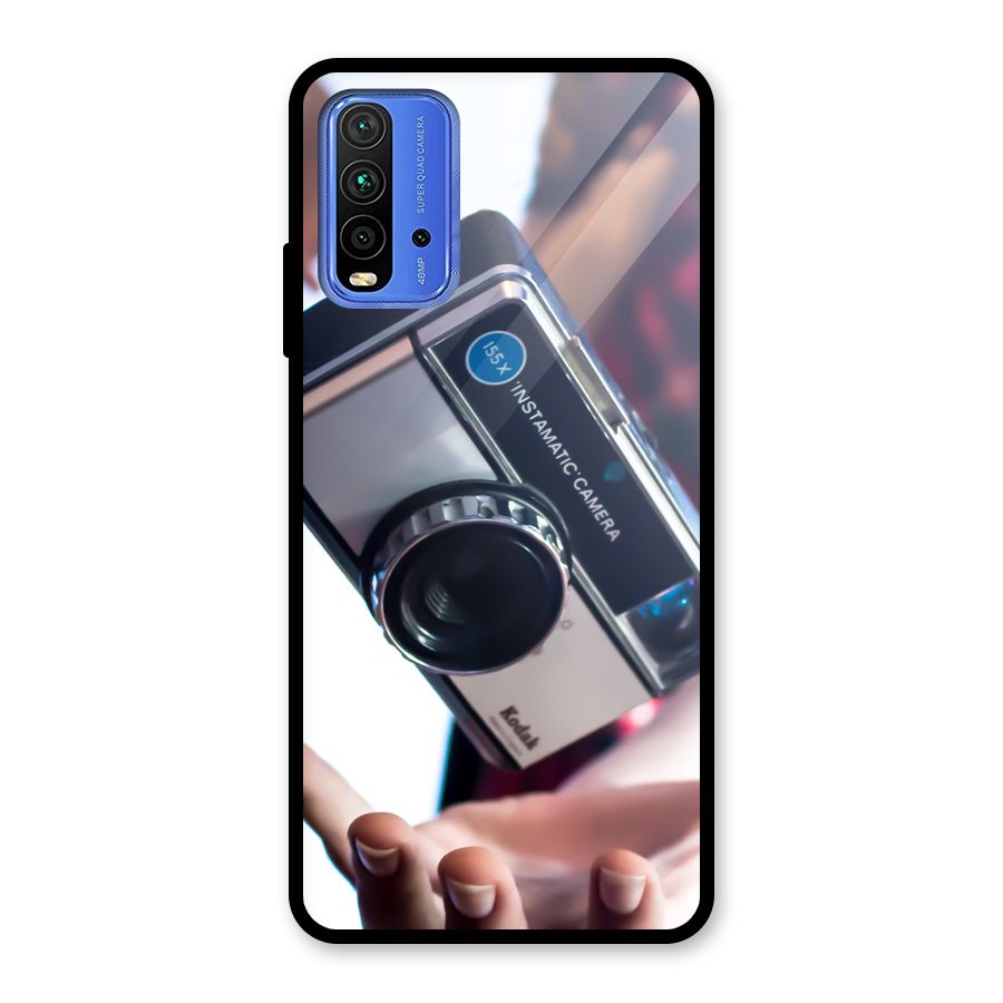 Floating Camera Glass Back Case for Redmi 9 Power