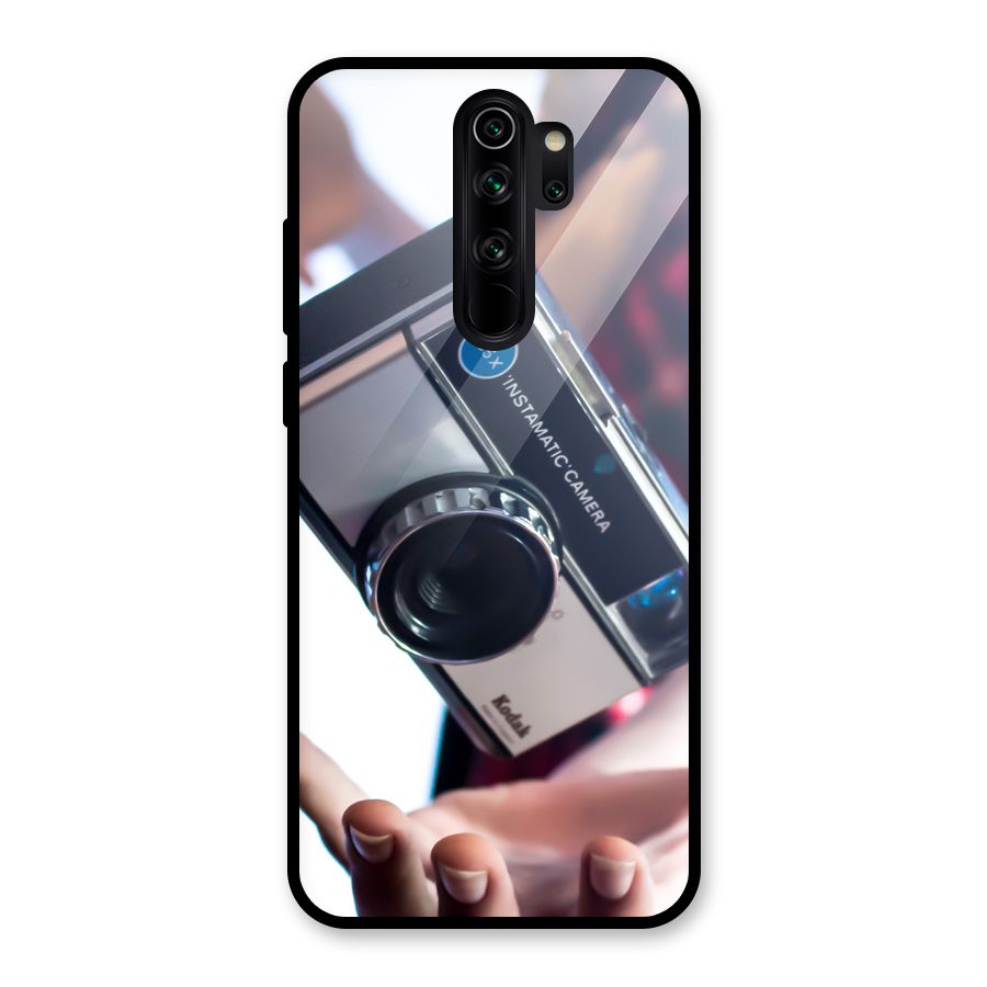 Floating Camera Glass Back Case for Redmi Note 8 Pro