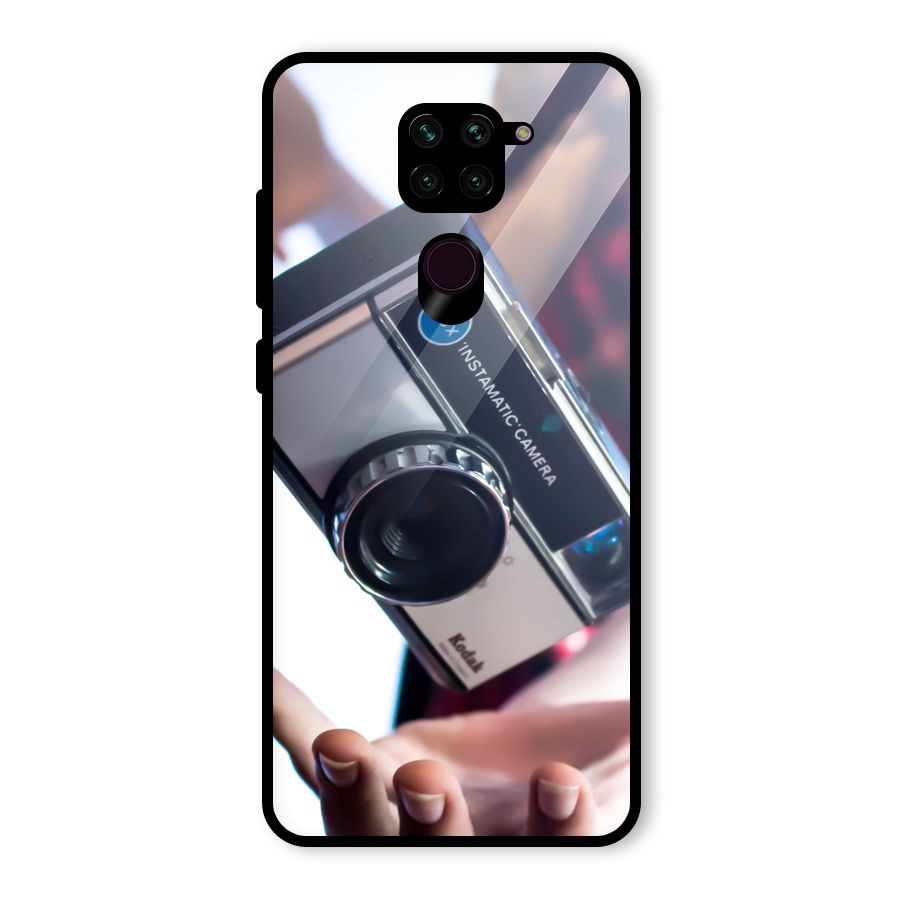 Floating Camera Glass Back Case for Redmi Note 9