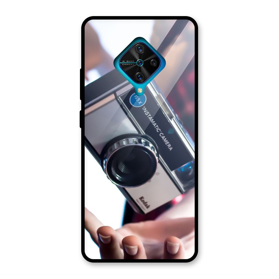 Floating Camera Glass Back Case for Vivo S1 Pro