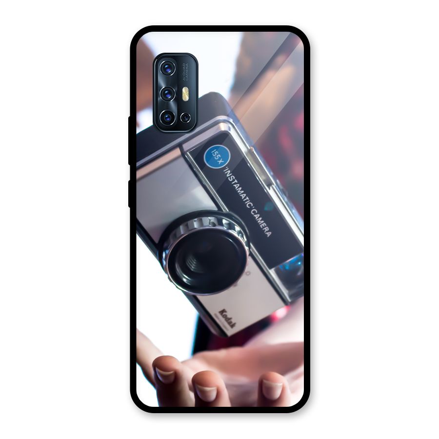 Floating Camera Glass Back Case for Vivo V17