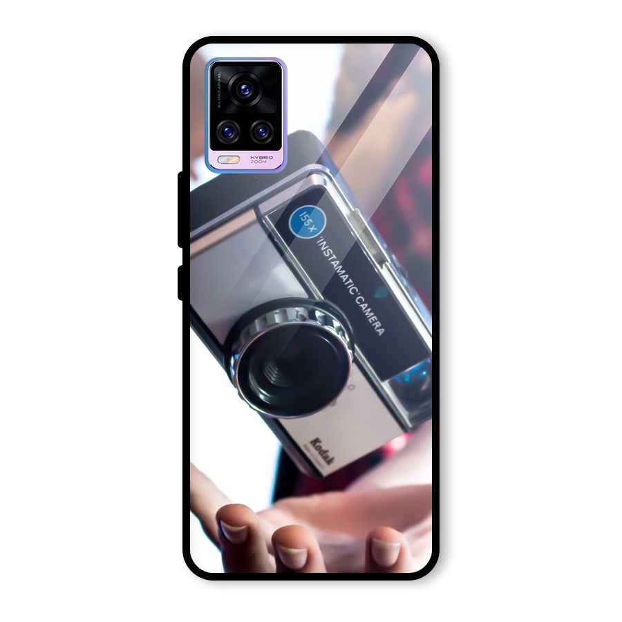 Floating Camera Glass Back Case for Vivo V20 Pro