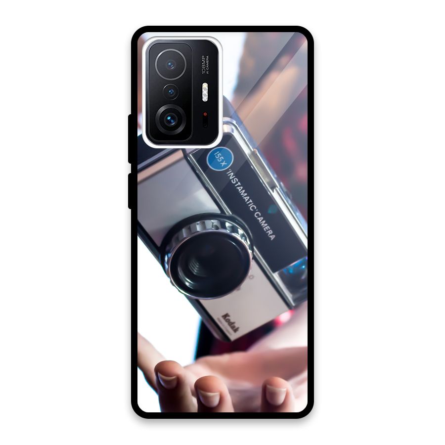 Floating Camera Glass Back Case for Xiaomi 11T Pro