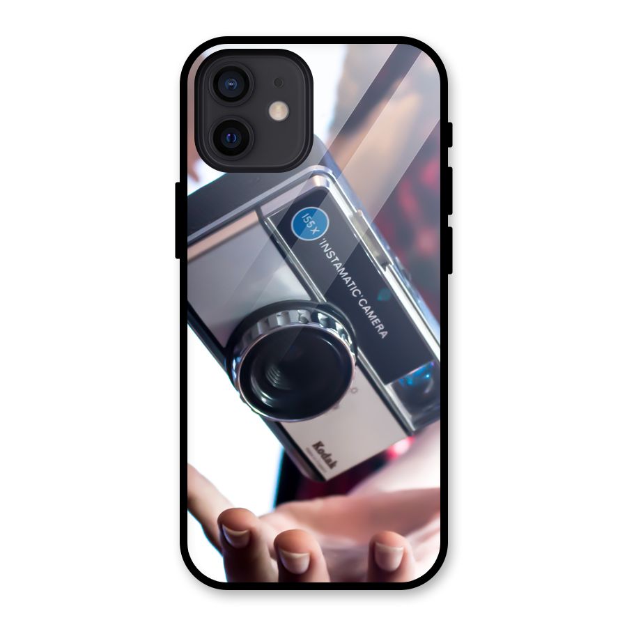 Floating Camera Glass Back Case for iPhone 12
