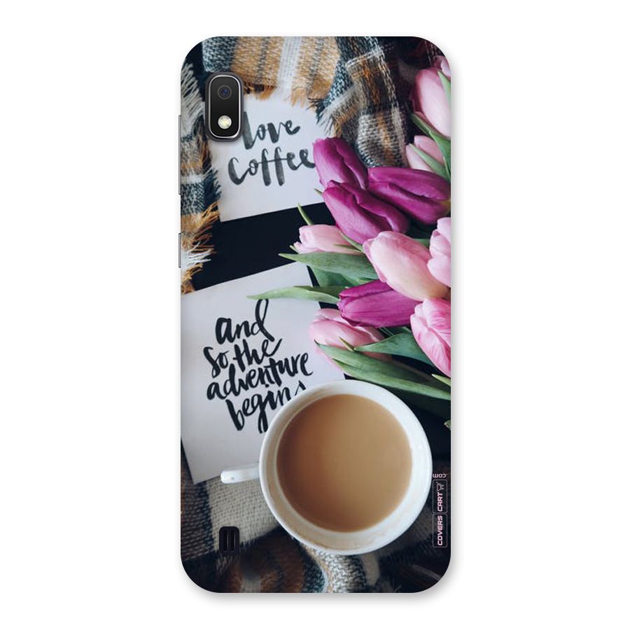 Floral Adventure Back Case for Galaxy A10
