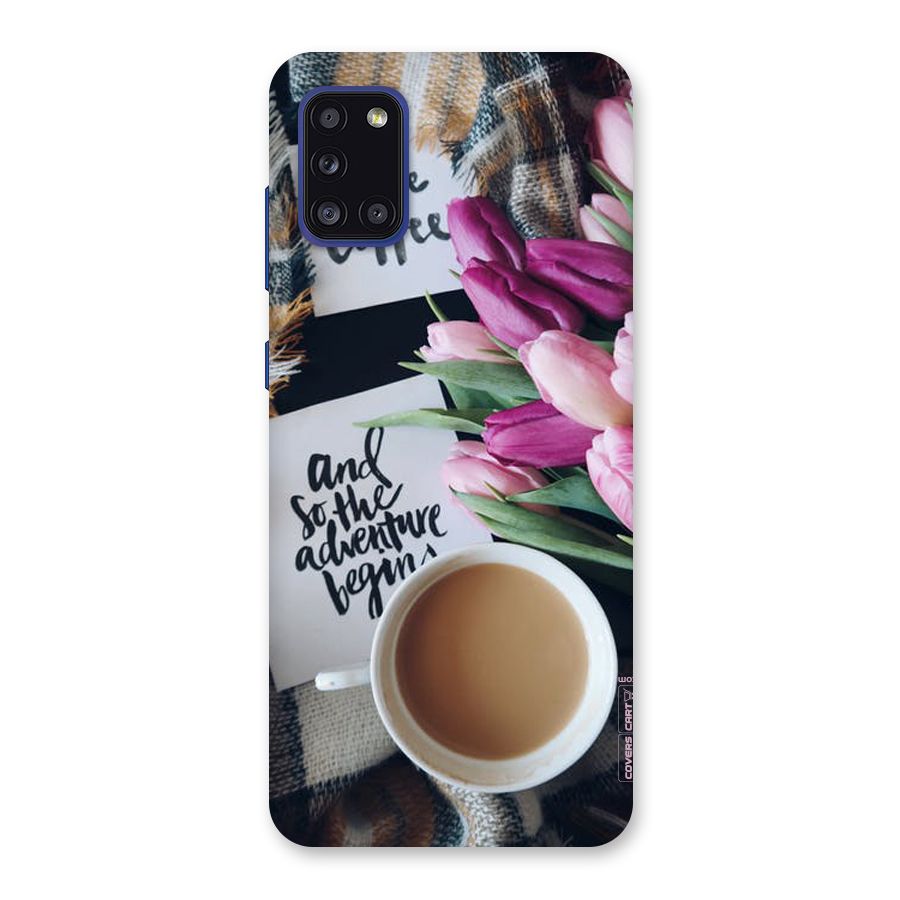 Floral Adventure Back Case for Galaxy A31