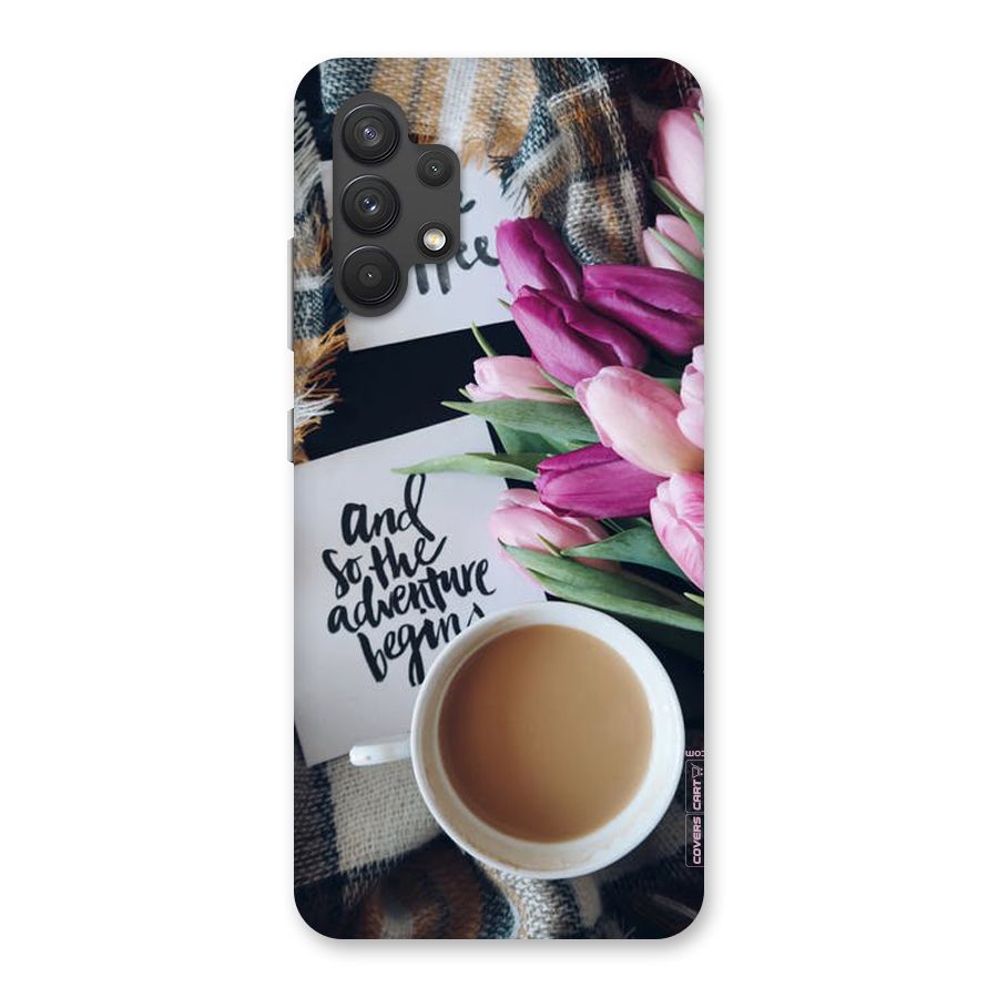 Floral Adventure Back Case for Galaxy A32