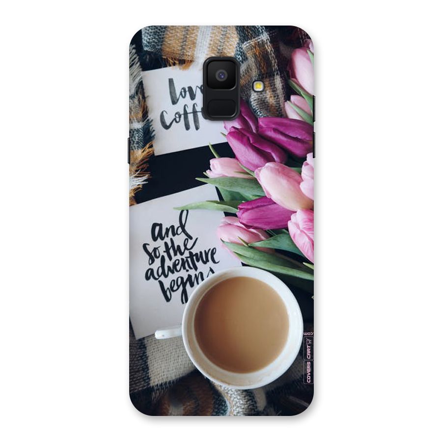 Floral Adventure Back Case for Galaxy A6 (2018)