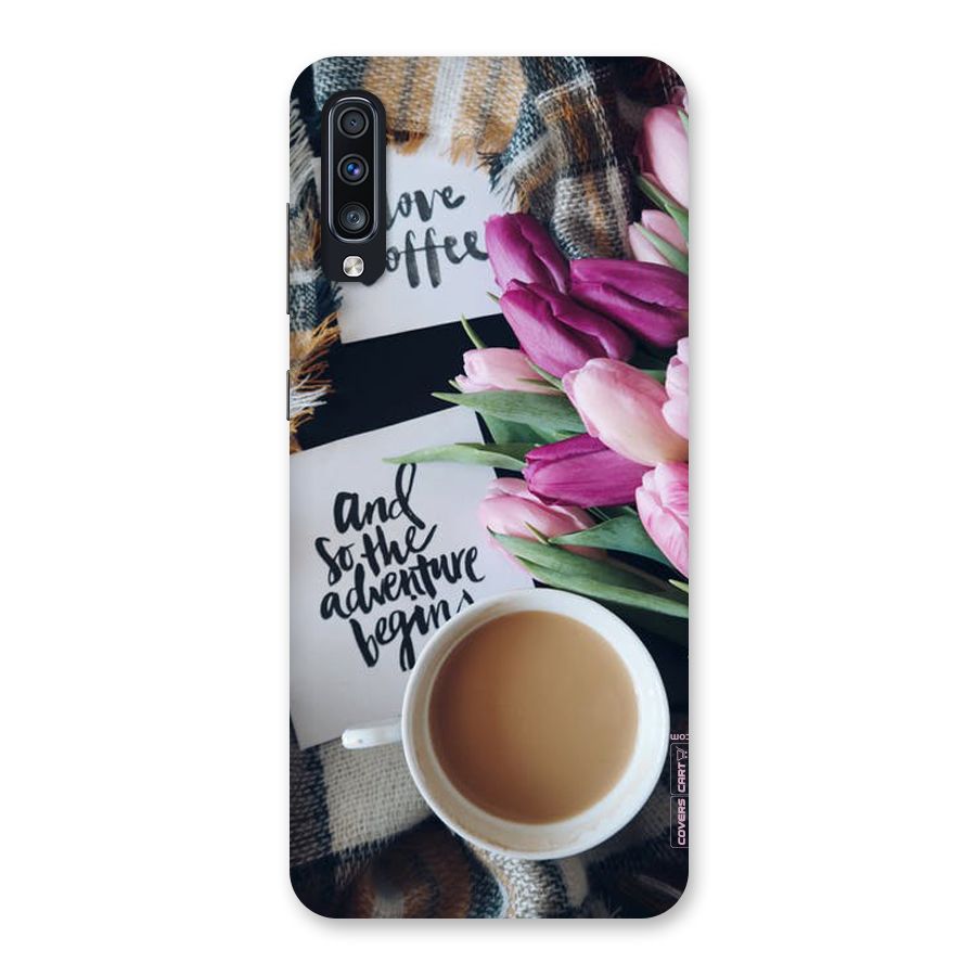 Floral Adventure Back Case for Galaxy A70