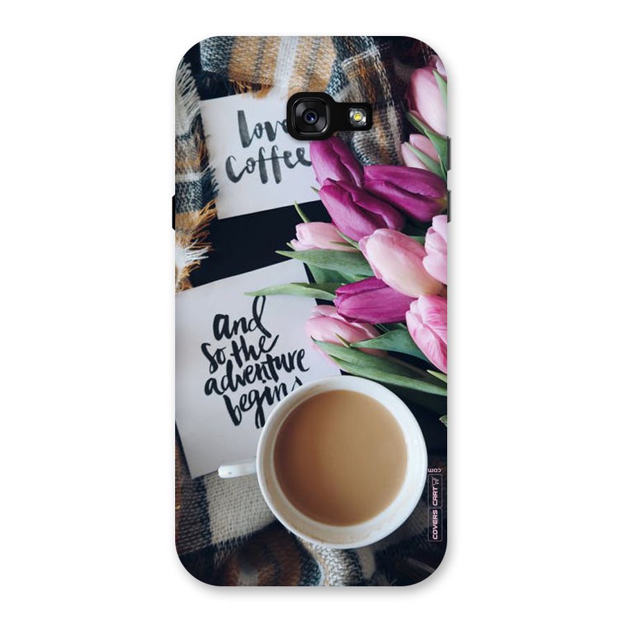 Floral Adventure Back Case for Galaxy A7 (2017)
