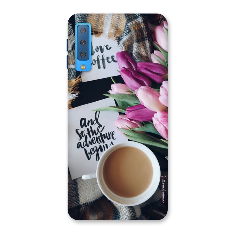 Floral Adventure Back Case for Galaxy A7 (2018)