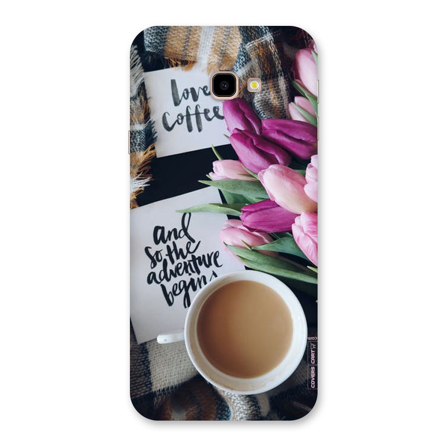 Floral Adventure Back Case for Galaxy J4 Plus