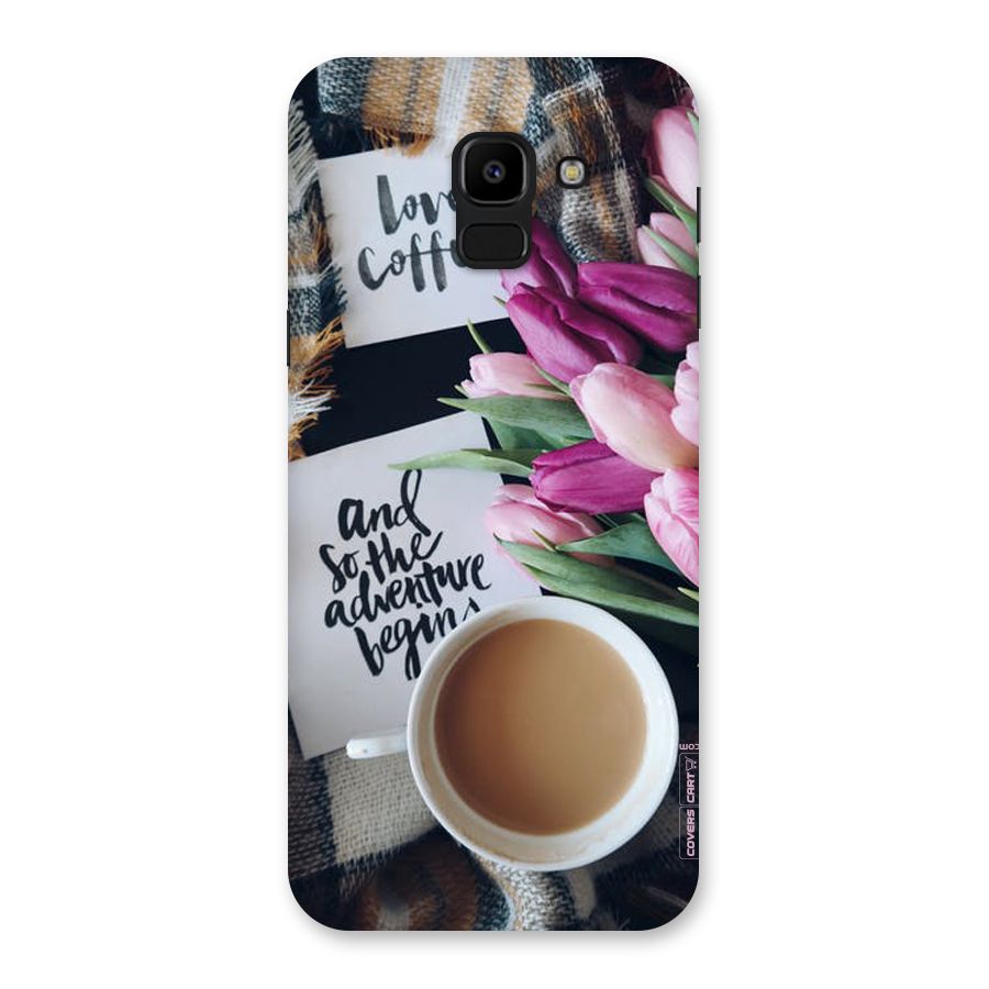 Floral Adventure Back Case for Galaxy J6