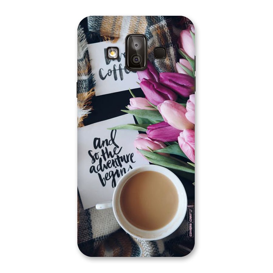 Floral Adventure Back Case for Galaxy J7 Duo