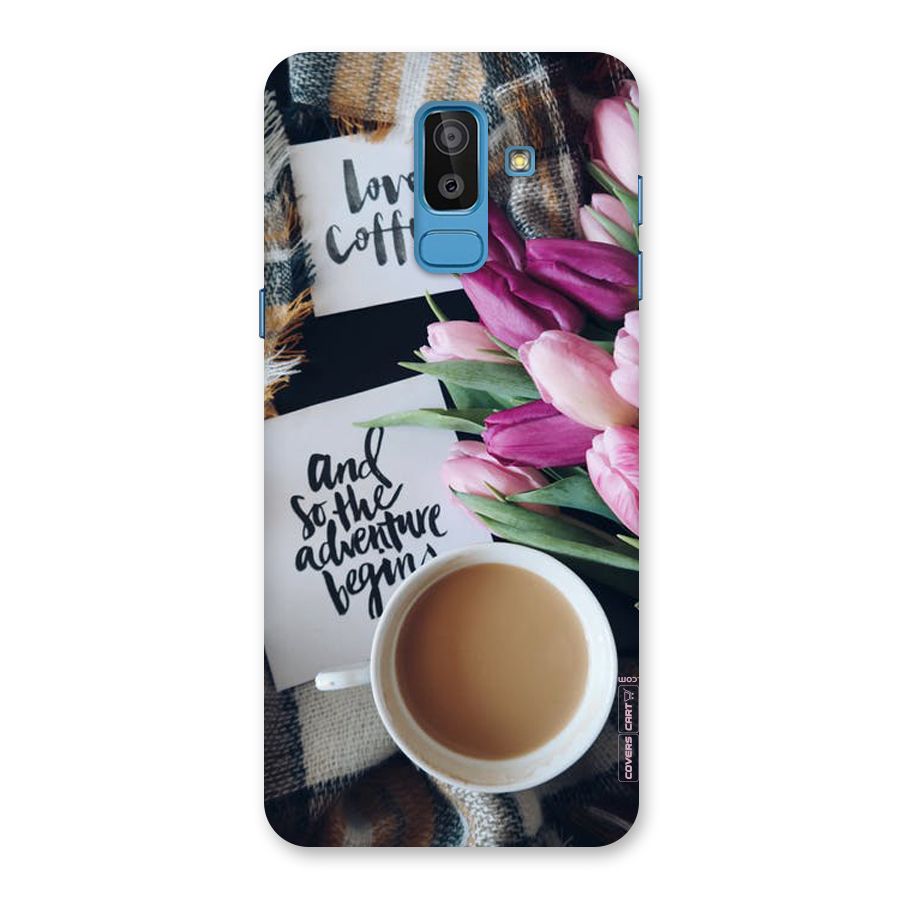 Floral Adventure Back Case for Galaxy J8