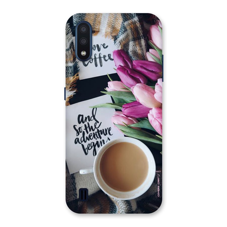 Floral Adventure Back Case for Galaxy M01