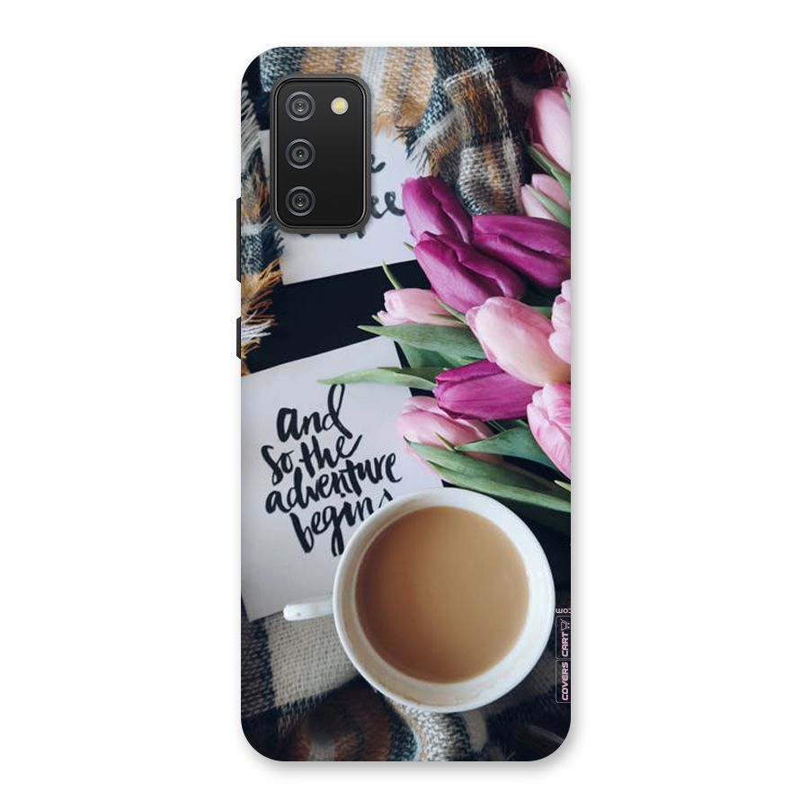 Floral Adventure Back Case for Galaxy M02s