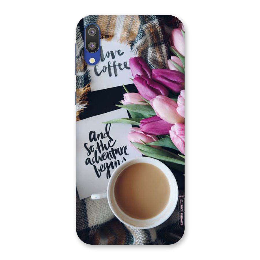 Floral Adventure Back Case for Galaxy M10