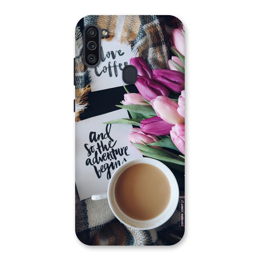 Floral Adventure Back Case for Galaxy M11