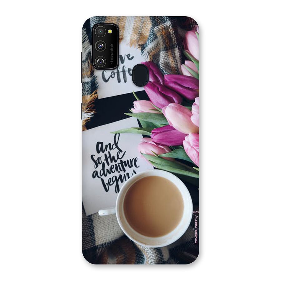 Floral Adventure Back Case for Galaxy M30s