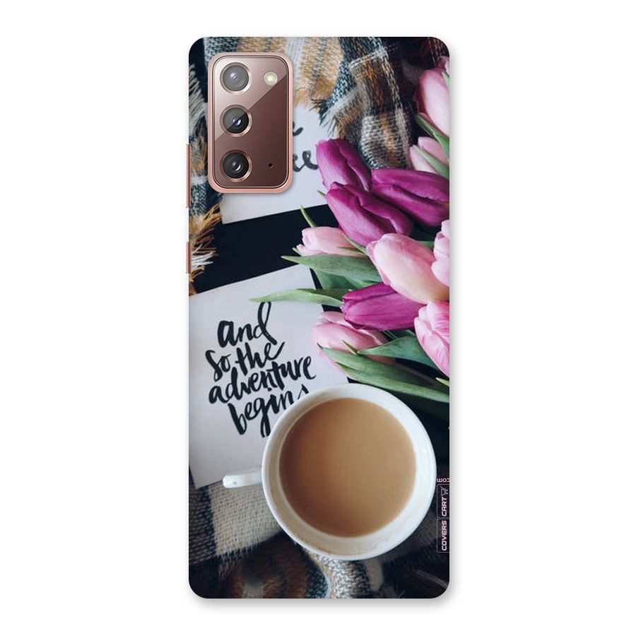 Floral Adventure Back Case for Galaxy Note 20