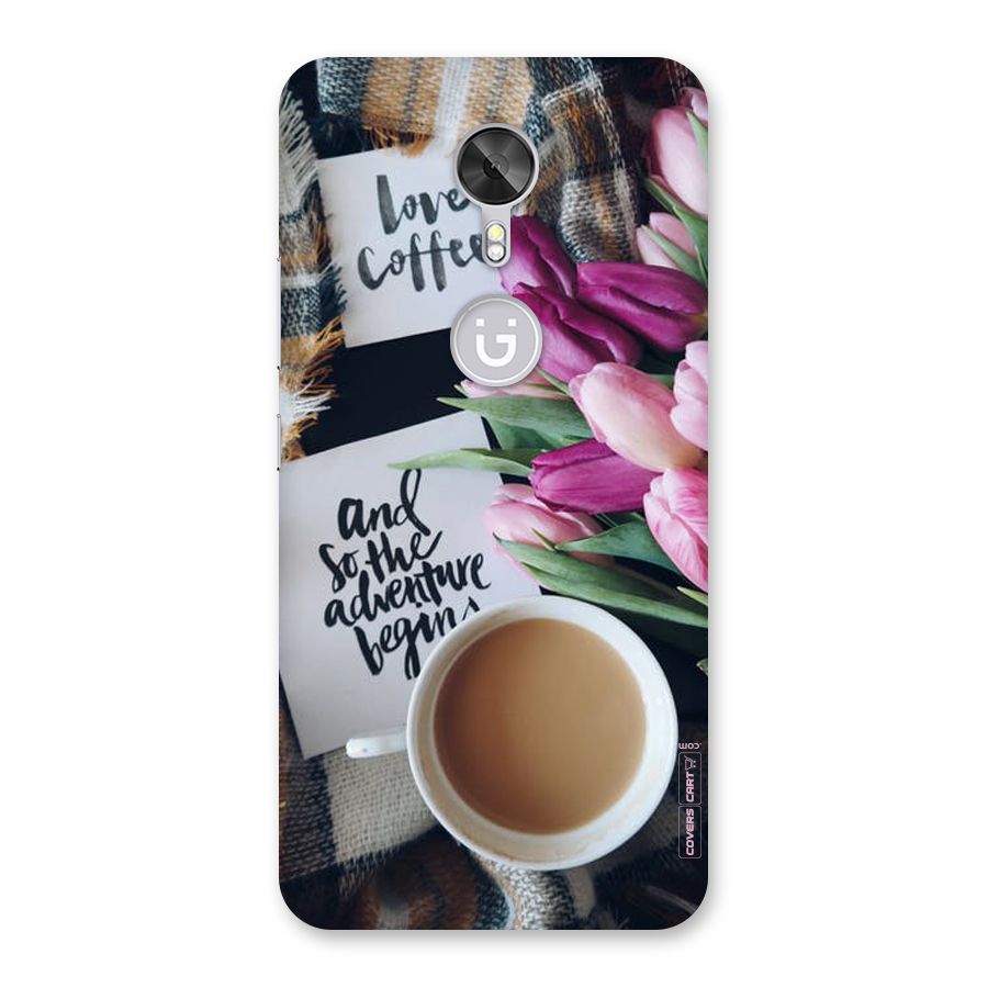 Floral Adventure Back Case for Gionee A1