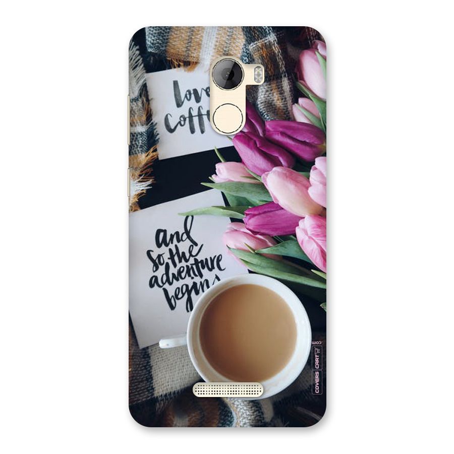 Floral Adventure Back Case for Gionee A1 LIte