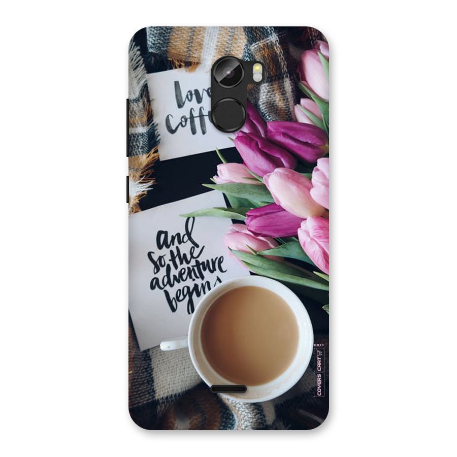Floral Adventure Back Case for Gionee X1