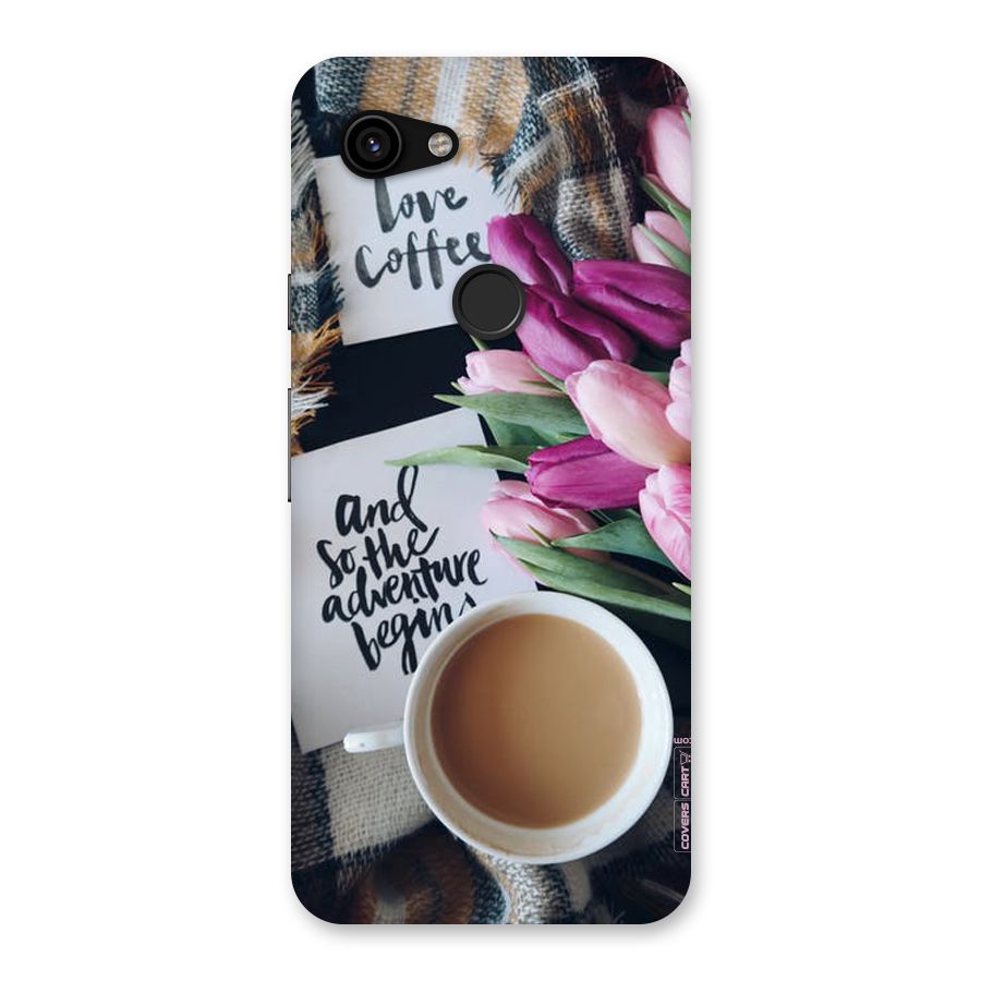 Floral Adventure Back Case for Google Pixel 3a