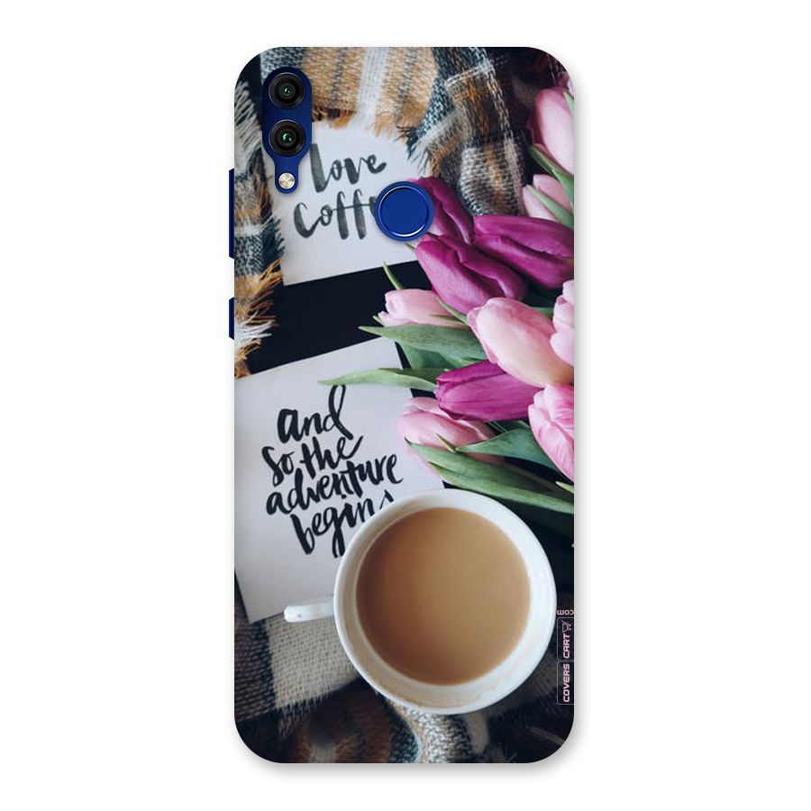 Floral Adventure Back Case for Honor 8C