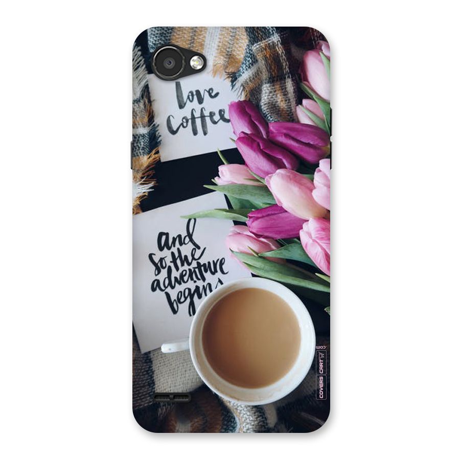 Floral Adventure Back Case for LG Q6