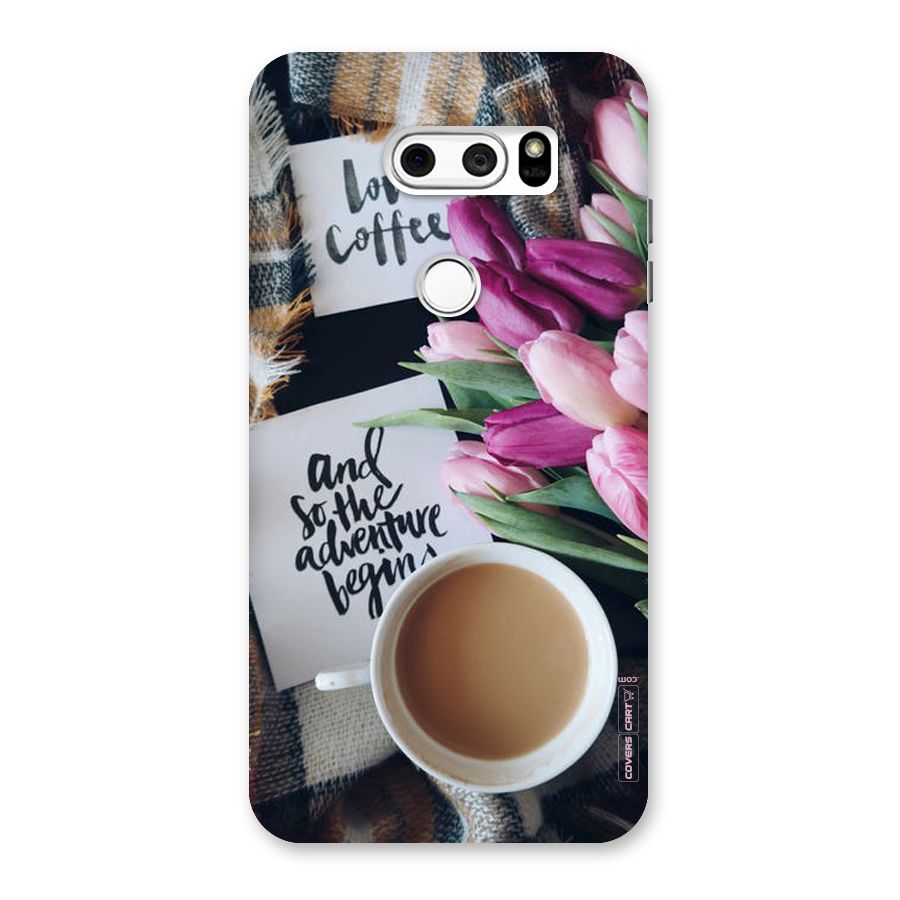 Floral Adventure Back Case for LG V30