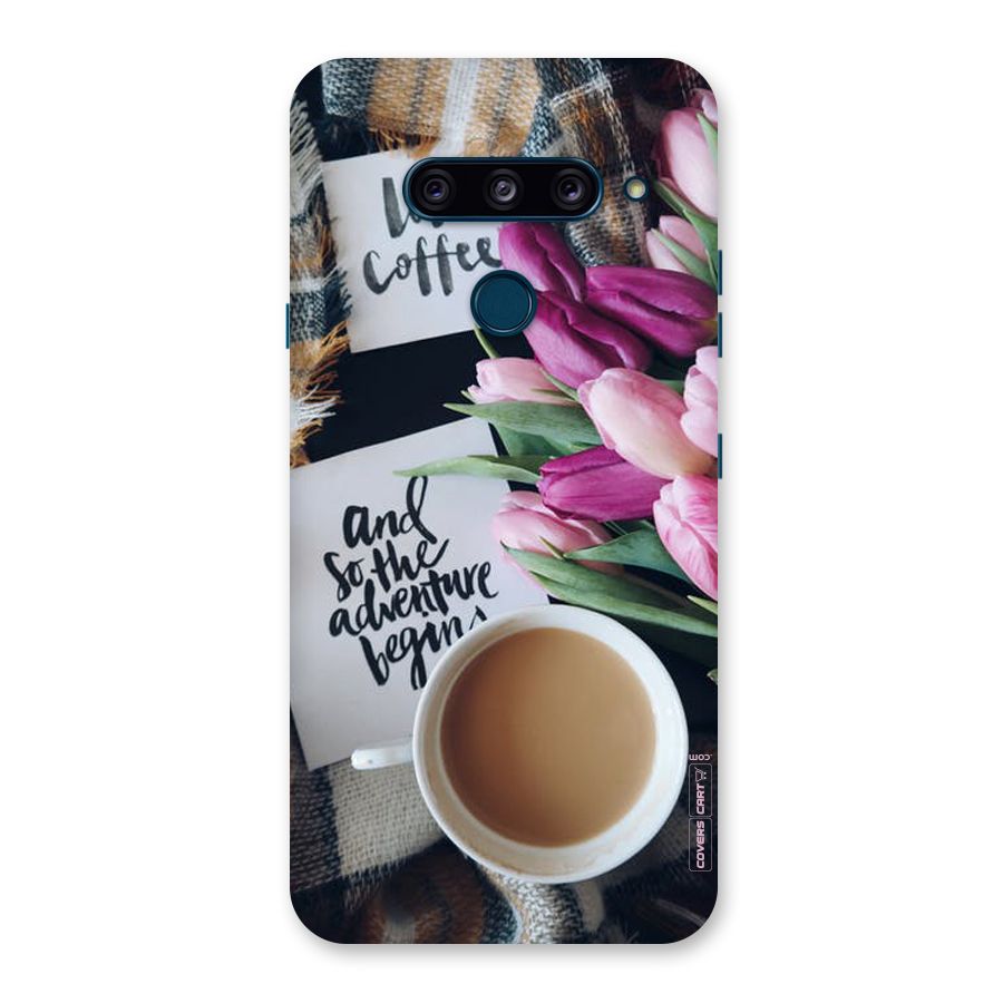 Floral Adventure Back Case for LG  V40 ThinQ
