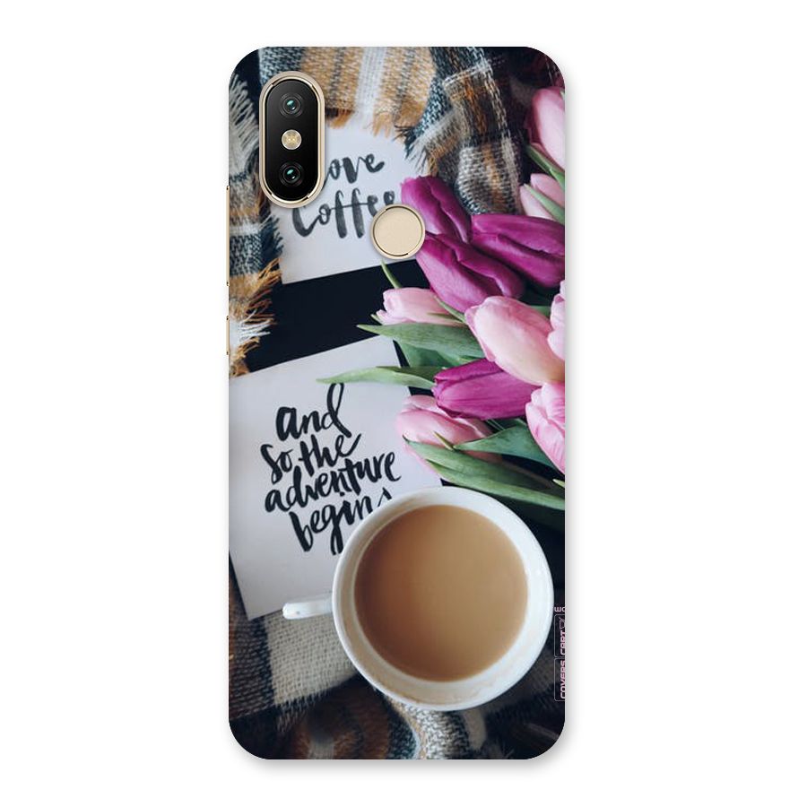 Floral Adventure Back Case for Mi A2