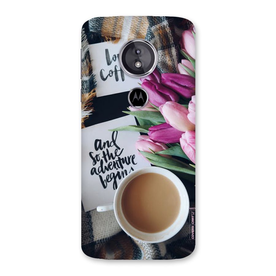 Floral Adventure Back Case for Moto E5