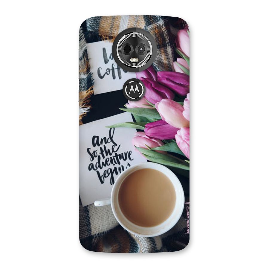 Floral Adventure Back Case for Moto E5 Plus