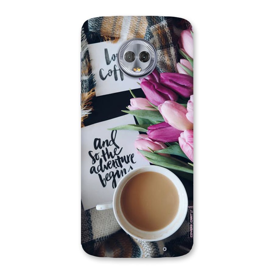 Floral Adventure Back Case for Moto G6 Plus