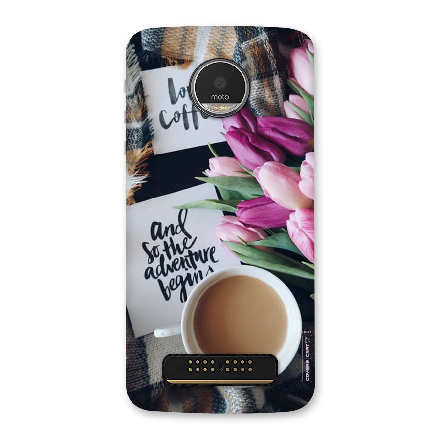 Floral Adventure Back Case for Moto Z Play