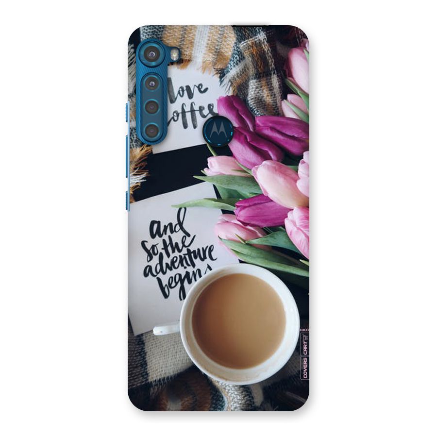 Floral Adventure Back Case for Motorola One Fusion Plus