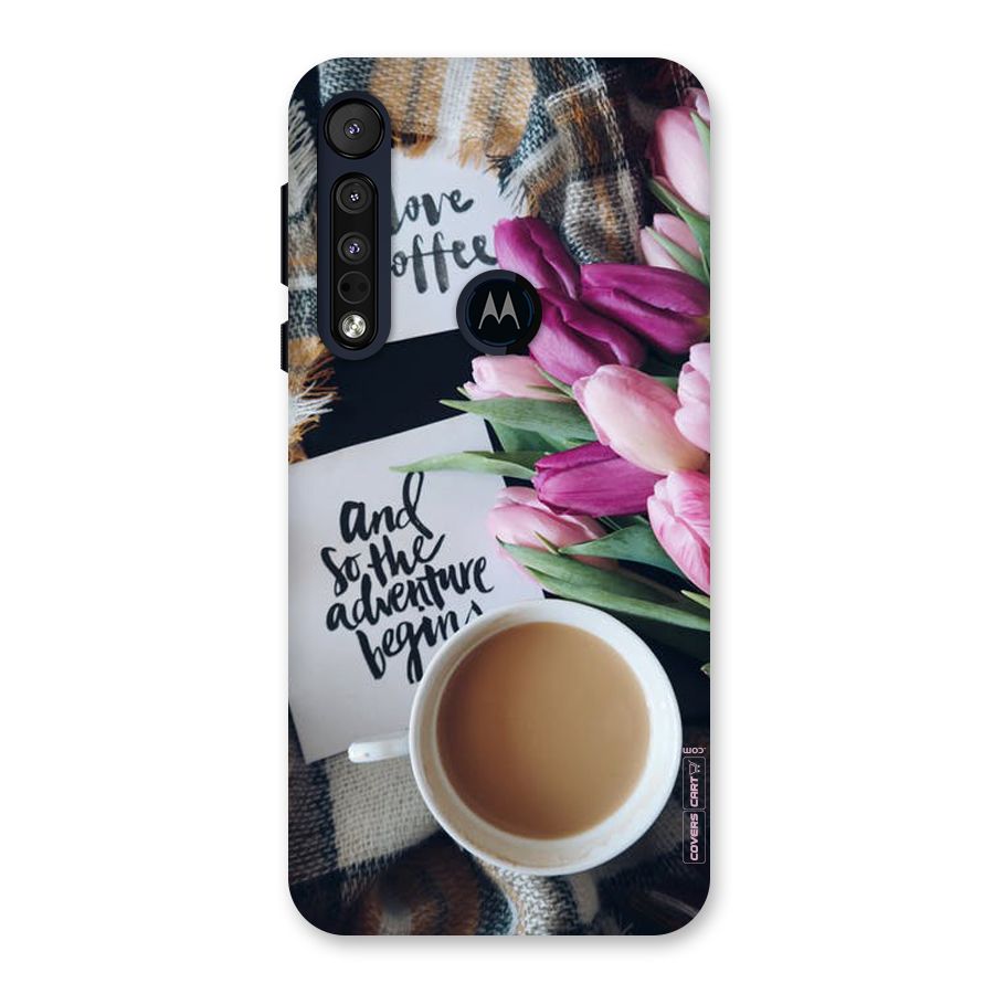 Floral Adventure Back Case for Motorola One Macro