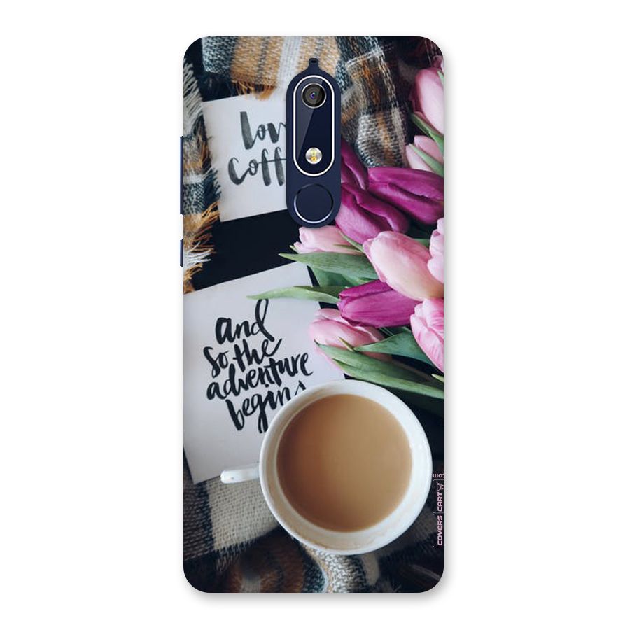 Floral Adventure Back Case for Nokia 5.1